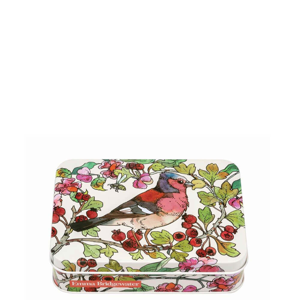 Emma Bridgewater Birds in the Hedgerow Small Rectangular Tin